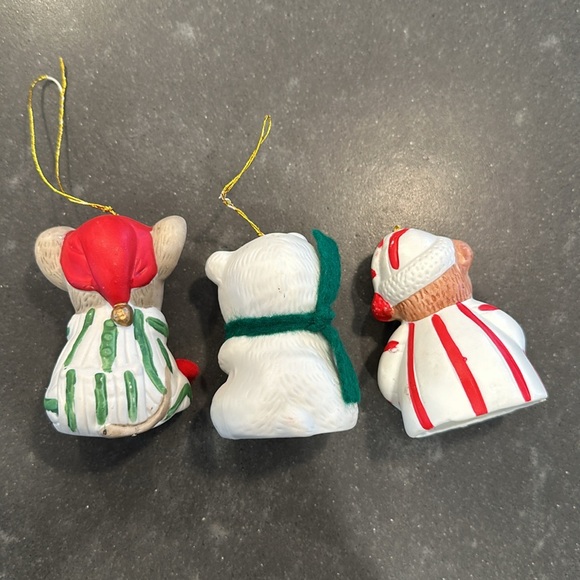 S/3 JASCO LIL CHIMERS CHRISTMAS ORNAMENTS - Picture 8 of 8